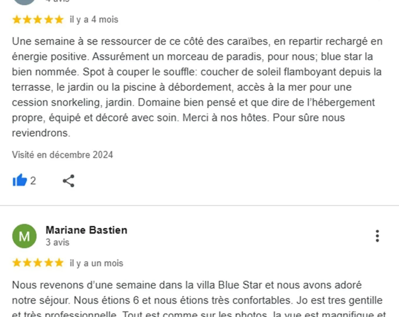 Villa Blue Star Bouillante Guadalupa