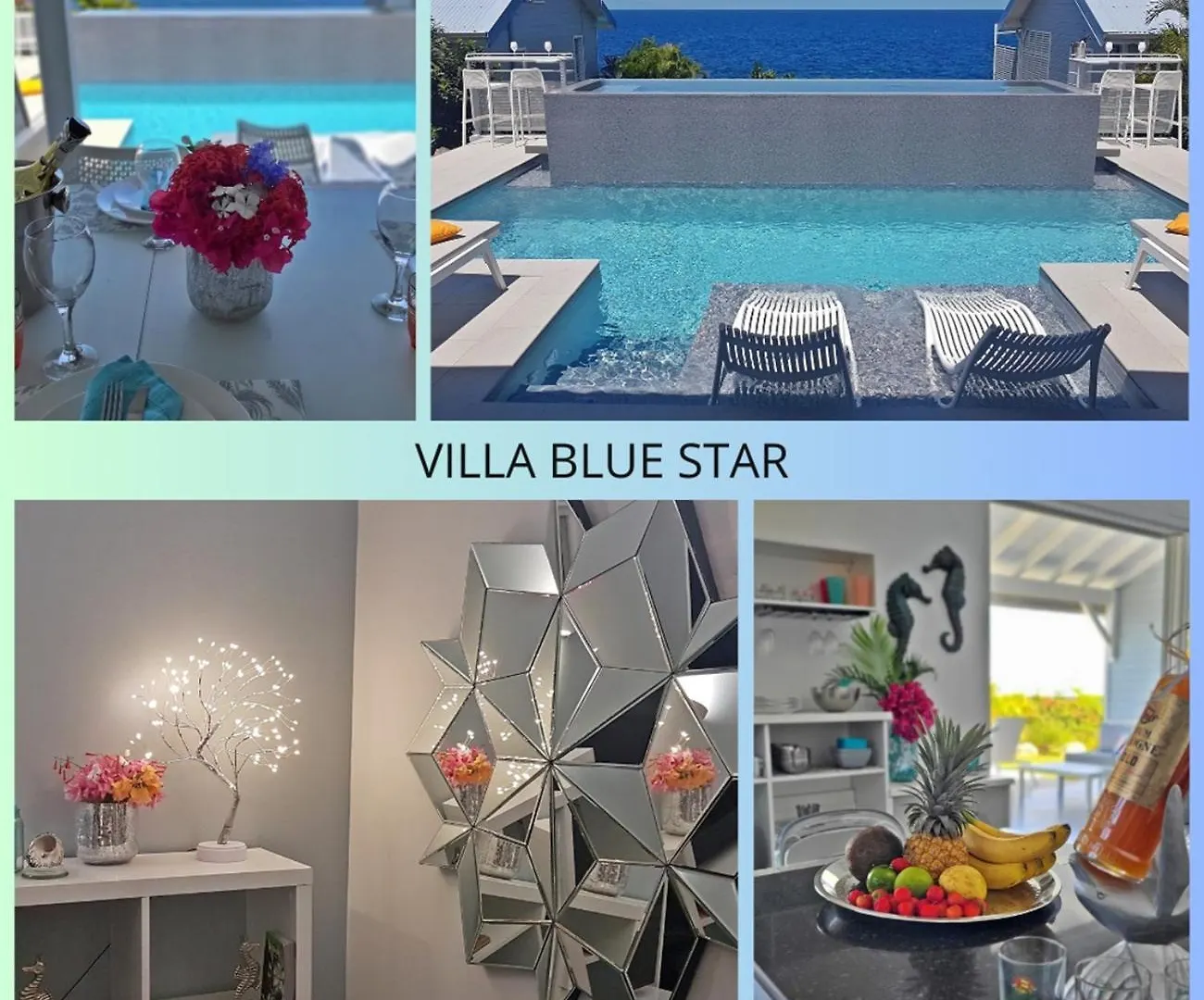 Blue Haven Villas Guadeloupe Villa Blue Star Bouillante Guadeloupe